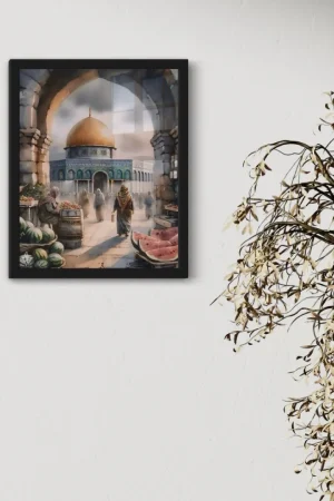 Frame of Photograph a poignant moment of return to Palestine