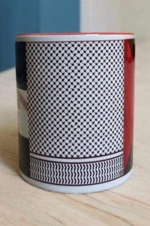 Mug of "I Stand with Palestine"