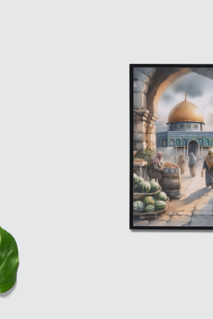 Frame of Photograph a poignant moment of return to Palestine