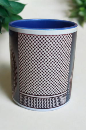 Mug of Palestinian Keffiyeh Scarf